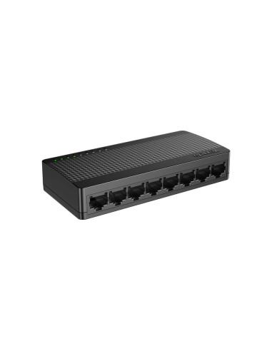 Tenda SG108M switch No administrado Gigabit Ethernet (10 100 1000) Negro