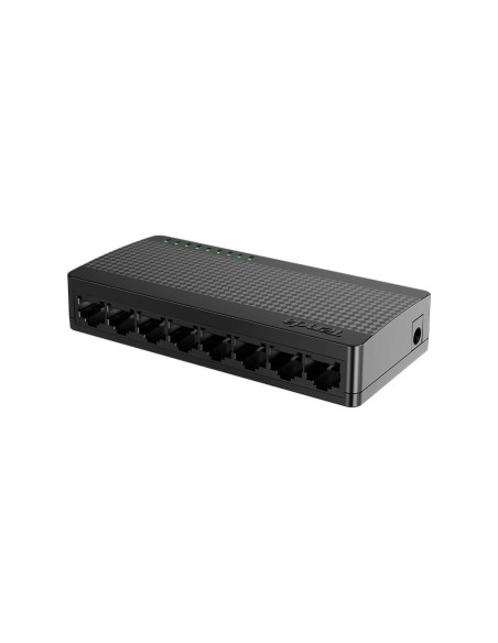 Tenda SG108M switch No administrado Gigabit Ethernet (10 100 1000) Negro