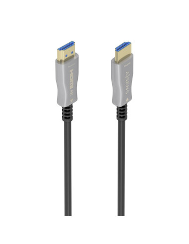 AISENS Cable HDMI V2.0 AOC Premium Alta Velocidad   HEC 4K@60Hz 18Gbps, A M-A M, Negro, 10 m
