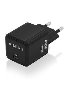 AISENS Cargador Gan 30W, 1xUSB-C PD3.0 QD4.0, Negro 2