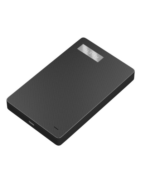 AISENS Caja Externa 2,5″ 9.5mm SATA a USB-C USB3.1 Gen1, Negra