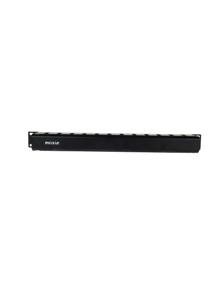 Phasak Guiacables con tapa para Rack de 19" 1U - PA 5095