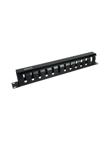 Phasak Guiacables con tapa para Rack de 19" 1U - PA 5095