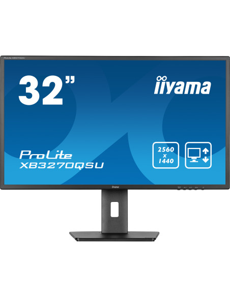 iiyama ProLite XB3270QSU-B1 pantalla para PC 80 cm (31.5") 2560 x 1440 Pixeles Quad HD LED Negro