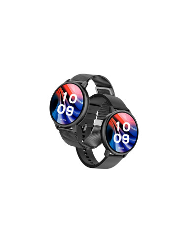 SPC Smartee Duo Classic 3,63 cm (1.43") AMOLED Digital 466 x 466 Pixeles Pantalla táctil Negro