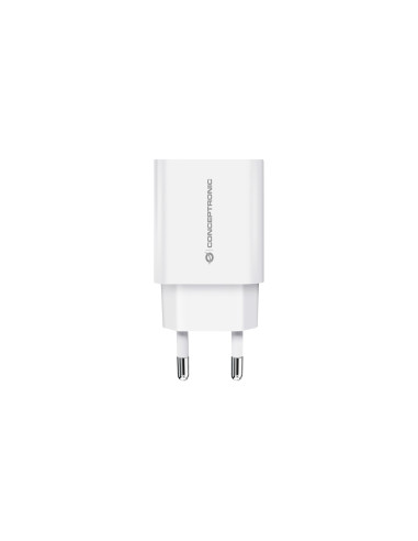 Conceptronic ALTHEA14W cargador de dispositivo móvil Universal Blanco Corriente alterna Carga rápida Interior