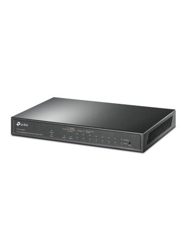 TP-Link TL-SG1210MPE switch Gestionado L2 Gigabit Ethernet (10 100 1000) Energía sobre Ethernet (PoE) Negro