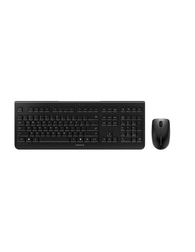 CHERRY DW 3000 teclado Ratón incluido Universal RF inalámbrico QWERTY Inglés de EE. UU. Negro