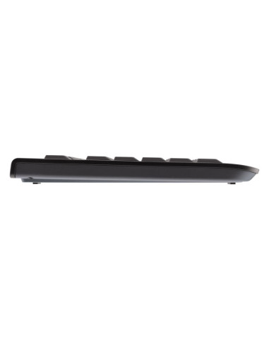 CHERRY DW 3000 teclado Ratón incluido Universal RF inalámbrico QWERTY Inglés de EE. UU. Negro