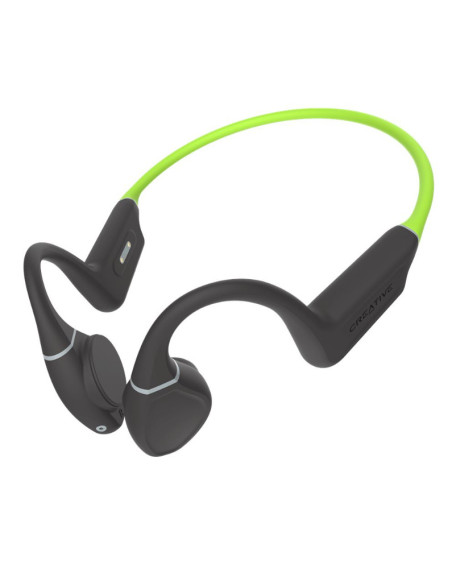 Creative Labs Outlier FREE Plus Auriculares Inalámbrico Banda para cuello Deportes Bluetooth Negro, Verde