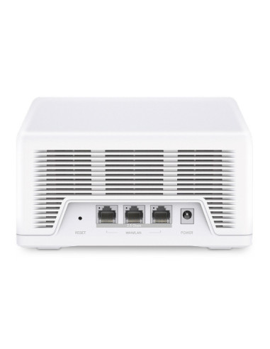 Mercusys Halo H47BE Tribanda (2.4 GHz   5 GHz   6 GHz) Wi-Fi 7 (802.11be) Blanco 3 Interno