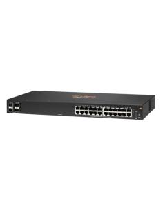 HPE Aruba Networking 6100 24G 4SFP+ Gestionado L3 Gigabit Ethernet (10/100/1000) 1U Negro 2