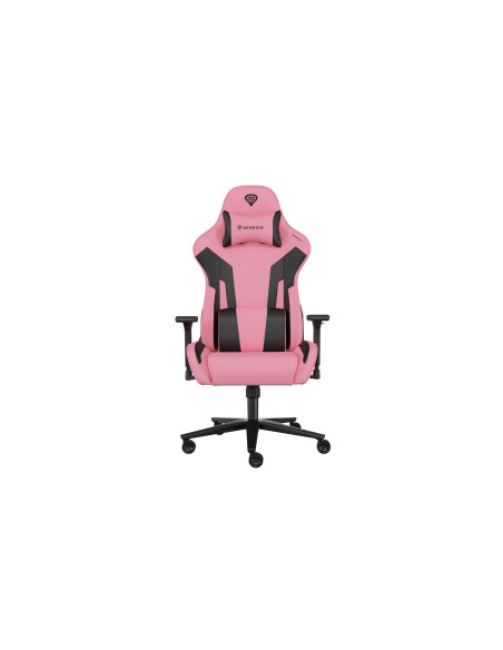 GENESIS Nitro 720 Silla para videojuegos de PC Asiento inflable Negro, Rosa