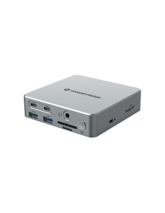 Conceptronic DONN25G base para portátil y replicador de puertos Alámbrico USB 3.2 Gen 2 (3.1 Gen 2) Type-C Plata 2