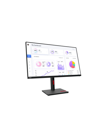 Lenovo ThinkVision T32p-30 pantalla para PC 80 cm (31.5") 3840 x 2160 Pixeles 4K Ultra HD LED Negro