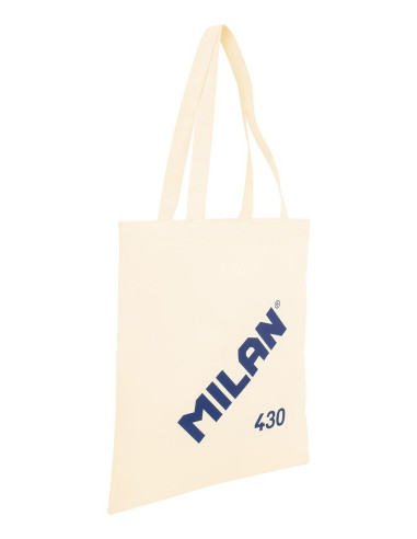 Milan 62101SNCBG bolsa de compras Beige Bolso grande