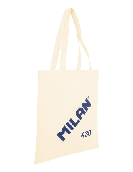 Milan 62101SNCBG bolsa de compras Beige Bolso grande
