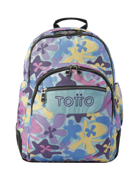 Totto Rayol mochila Mochila escolar Multicolor Poliéster, Caucho