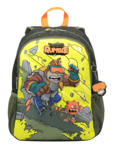 Totto Brawlmaster M mochila Mochila escolar Multicolor Poliéster, Cloruro de polivinilo (PVC)