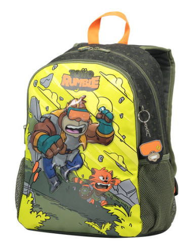 Totto Brawlmaster M mochila Mochila escolar Multicolor Poliéster, Cloruro de polivinilo (PVC)