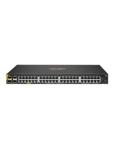 HPE Aruba Networking CX 6000 48G Class4 PoE 4SFP 370W Gestionado L3 Gigabit Ethernet (10/100/1000) Energía sobre Ethernet (PoE) 