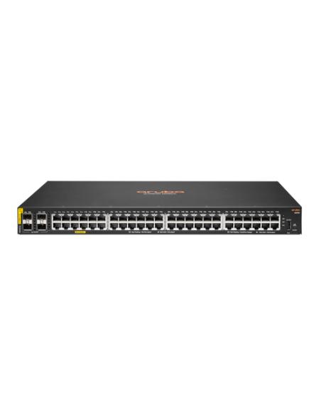 HPE Aruba Networking CX 6000 48G Class4 PoE 4SFP 370W Gestionado L3 Gigabit Ethernet (10/100/1000) Energía sobre Ethernet (PoE) 