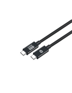 Conceptronic ETTA04B20 cable USB USB4 Gen 3x2 2 m USB C Negro
