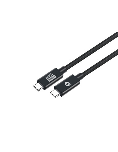 Conceptronic ETTA04B20 cable USB USB4 Gen 3x2 2 m USB C Negro