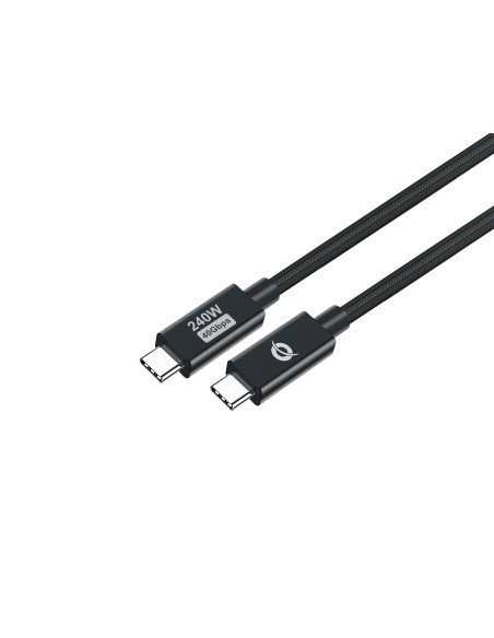 Conceptronic ETTA04B20 cable USB USB4 Gen 3x2 2 m USB C Negro