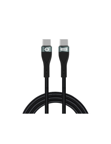 Conceptronic ETTA01B12 cable USB USB 2.0 1,2 m USB C Negro