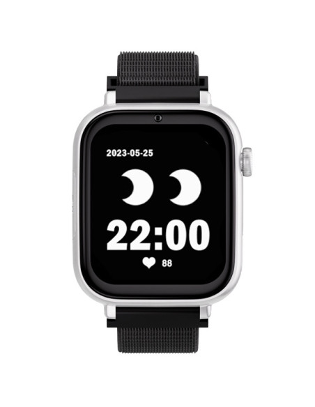 SaveFamily Save Family PLUS SmartWatch con GPS y llamada Blanco Correa Tela Negra NO INCLUYE SIM