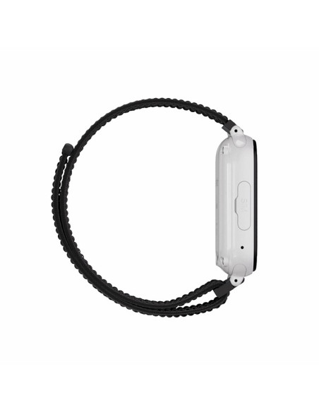 SaveFamily Save Family PLUS SmartWatch con GPS y llamada Blanco Correa Tela Negra NO INCLUYE SIM