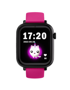 SaveFamily Save Family PLUS SmartWatch con GPS y llamada Negro Correa silicona Lollipop Fusia NO INCLUYE SIM 2
