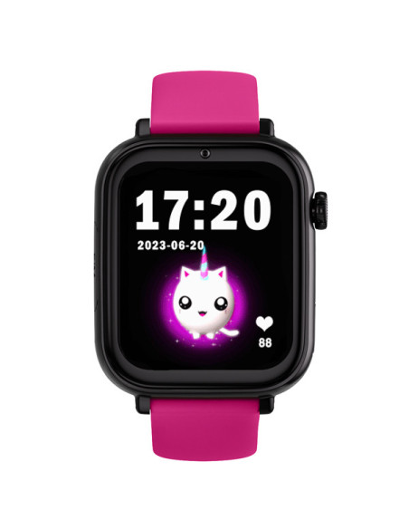 SaveFamily Save Family PLUS SmartWatch con GPS y llamada Negro Correa silicona Lollipop Fusia NO INCLUYE SIM