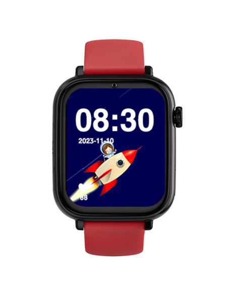 SaveFamily Save Family PLUS SmartWatch con GPS y llamada Negro Correa Silicona Roja NO INCLUYE SIM