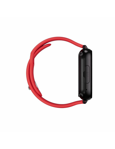 SaveFamily Save Family PLUS SmartWatch con GPS y llamada Negro Correa Silicona Roja NO INCLUYE SIM