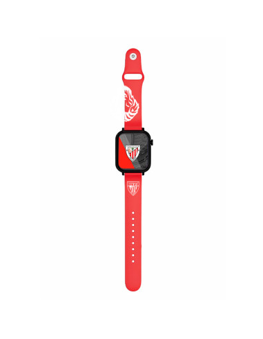 SaveFamily Save Family PLUS SmartWatch Ed. Athletic Club Bilbao con GPS y llamada Negro Correa Silicona Roja NO INCLUYE SIM