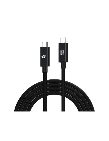 Conceptronic ETTA04B12 cable USB USB4 Gen 3x2 1,2 m USB C Negro