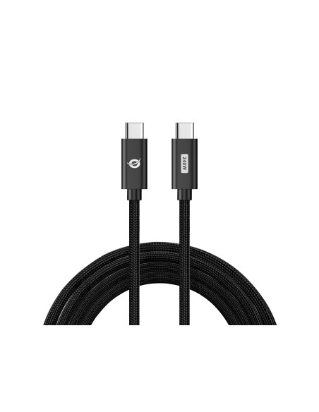 Conceptronic ETTA03B20 cable USB USB 2.0 2 m USB C Negro
