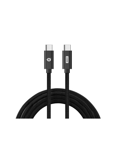Conceptronic ETTA03B12 cable USB USB 2.0 1,2 m USB C Negro