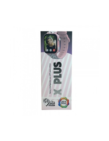 Cefa Toys Hola Watch X Plus Rosa Reloj inteligente para niños