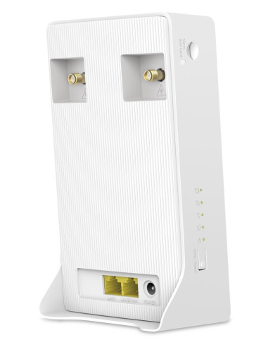 Mercusys MB130-4G router inalámbrico Ethernet Doble banda (2,4 GHz   5 GHz) Blanco