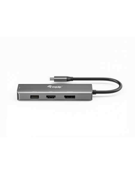 Equip Adaptador USB-C a HDMI DisplayPort VGA USB