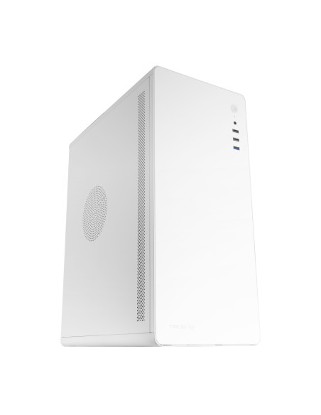 Tacens ENSIS, Caja PC ATX, Diseño Completamente Metálico, Estructura Robusta Ultrarresistente, Semitorre con Ventilador 120mm