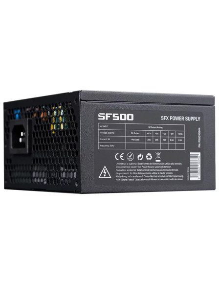 Hiditec SF500 unidad de fuente de alimentación 500 W 20+4 pin ATX SFX Negro