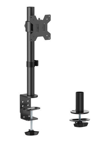AISENS Soporte de mesa eco giratorio e inclinable para monitor TV 10kg de 17-32, Negro
