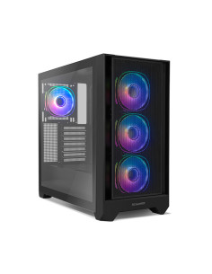 NOX Hummer PLASMA Midi Tower Negro 2