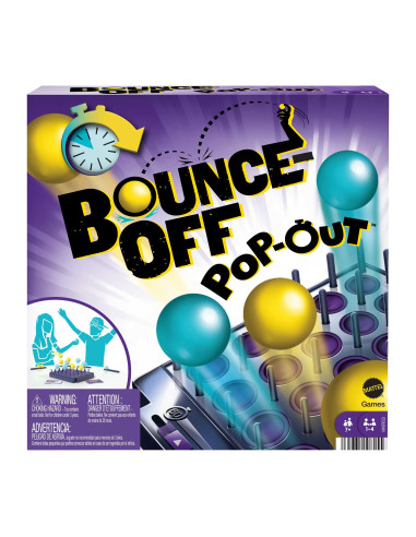 Games HKR53 juego de tablero Bounce-Off Pop-Out Juego de mesa Partido