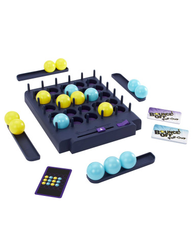 Games HKR53 juego de tablero Bounce-Off Pop-Out Juego de mesa Partido