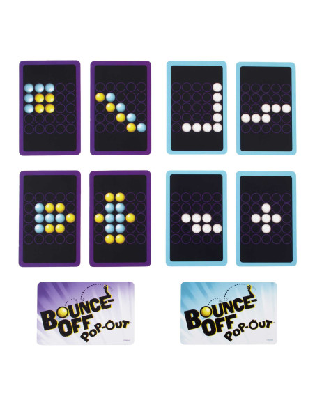 Games HKR53 juego de tablero Bounce-Off Pop-Out Juego de mesa Partido